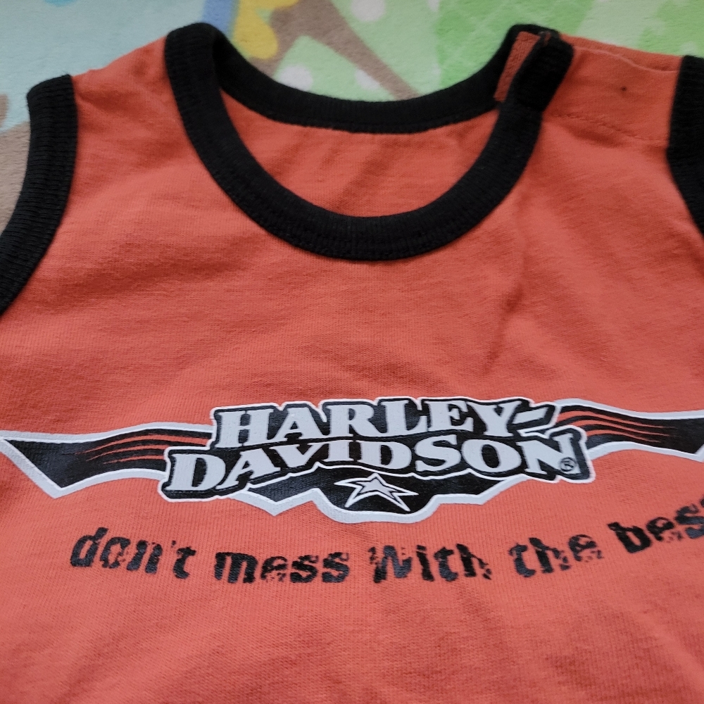 Infants Harley Davidson Onesie